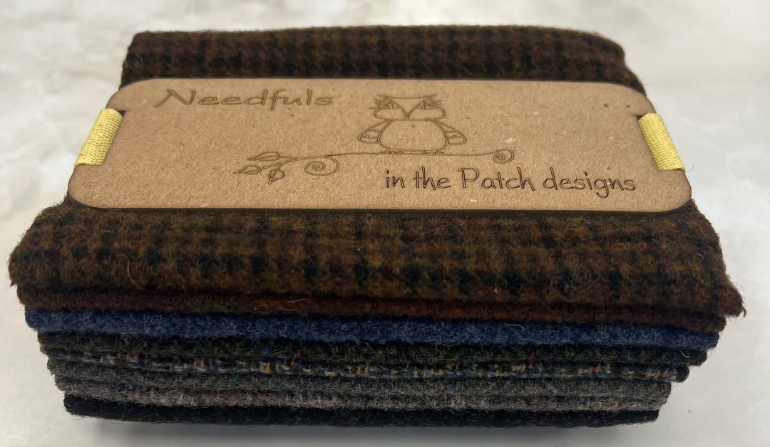 Needfuls - 8 Pieces of 6" x 13" Felted Wool by in the Patch designs