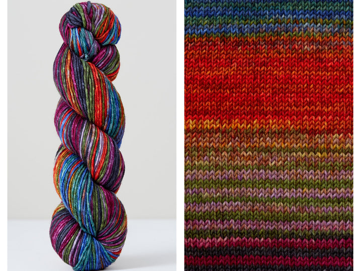 Uneek Worsted Self-Striping Superwash Merino Yarn