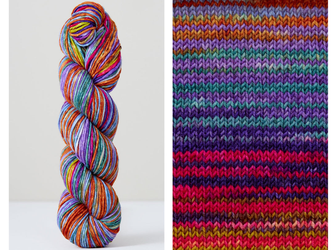 Uneek Worsted Self-Striping Superwash Merino Yarn