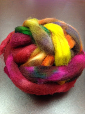 Limited Edition Handspun Hand dyed yarn Bulky Chilean Wool