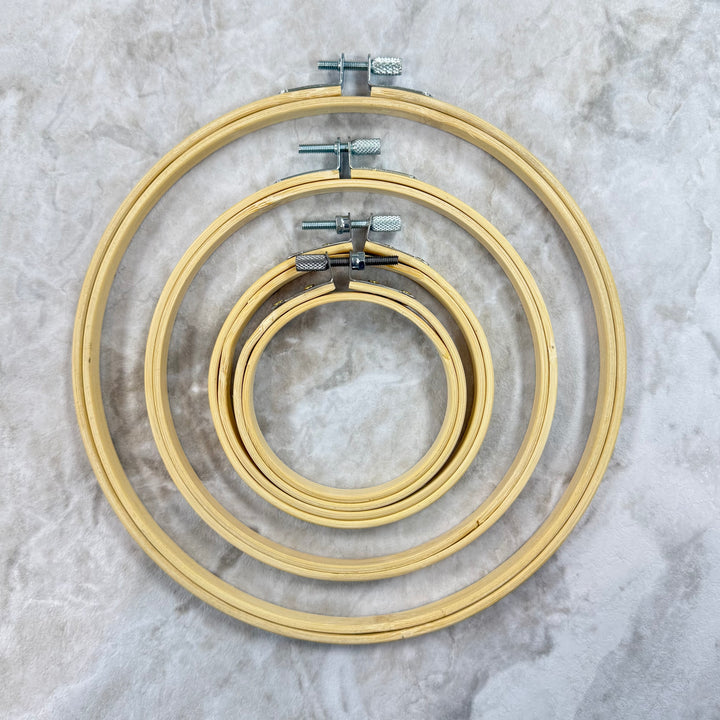 Bamboo Wooden Embroidery Hoops