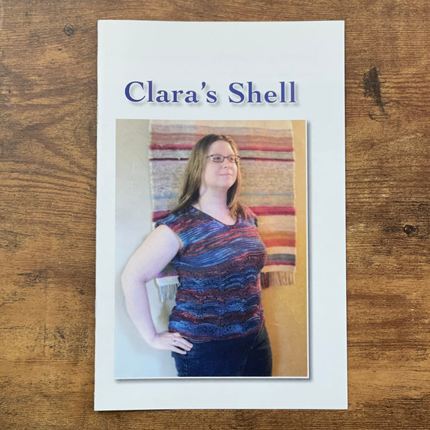 Clara's Shell Sleeveless Top Knitting Pattern (Print Version)