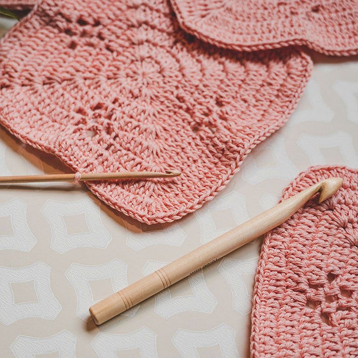 KnitPro Basix Jumbo Beech - Single Ended Crochet Hooks