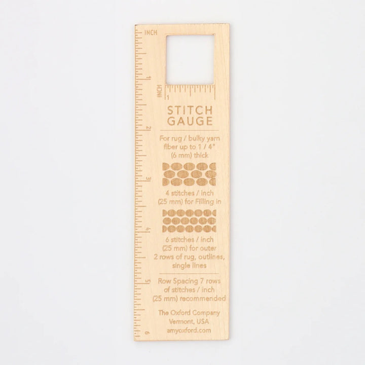 Oxford Wooden Stitch Gauge