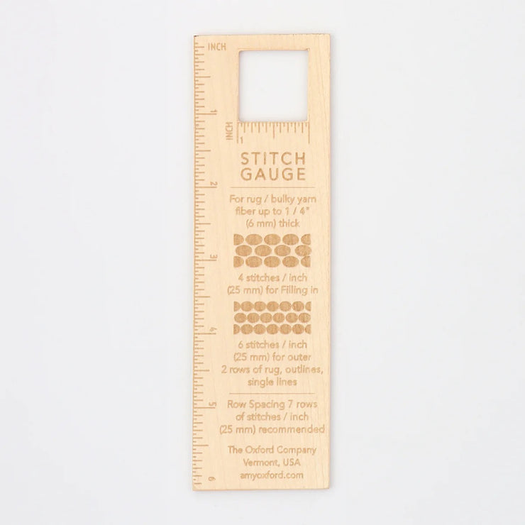 Oxford Wooden Stitch Gauge