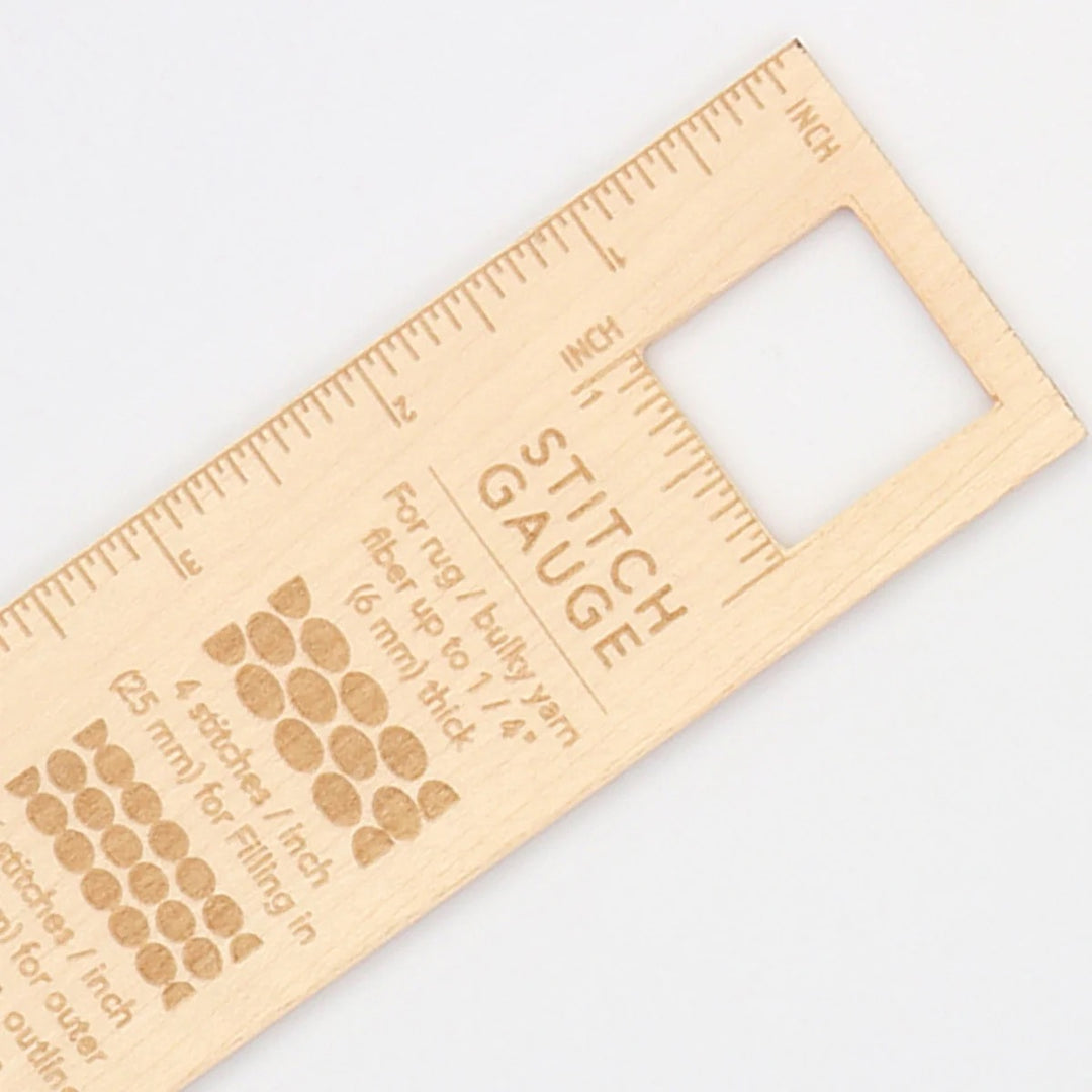 Oxford Wooden Stitch Gauge