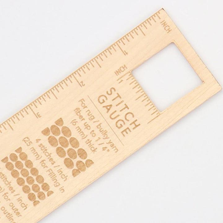 Oxford Wooden Stitch Gauge