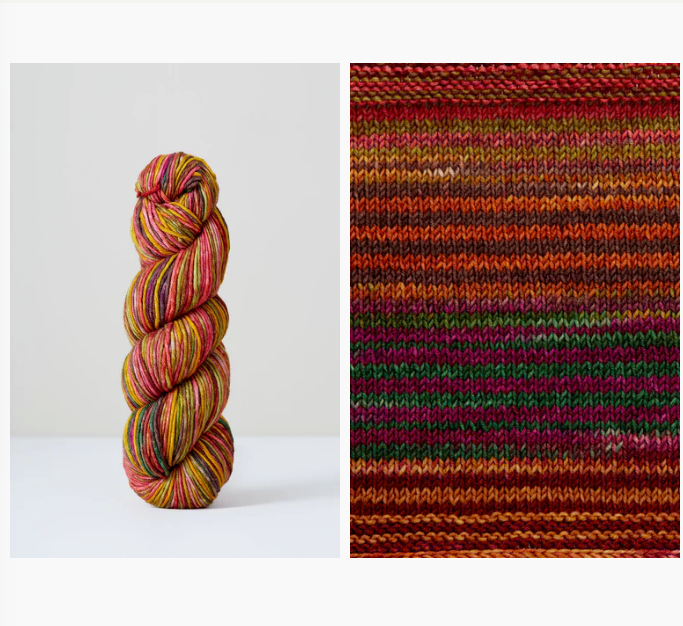Uneek Worsted Self-Striping Superwash Merino Yarn