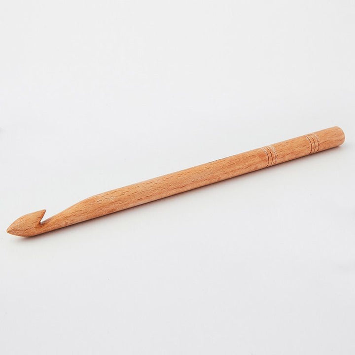 KnitPro Basix Jumbo Beech - Single Ended Crochet Hooks