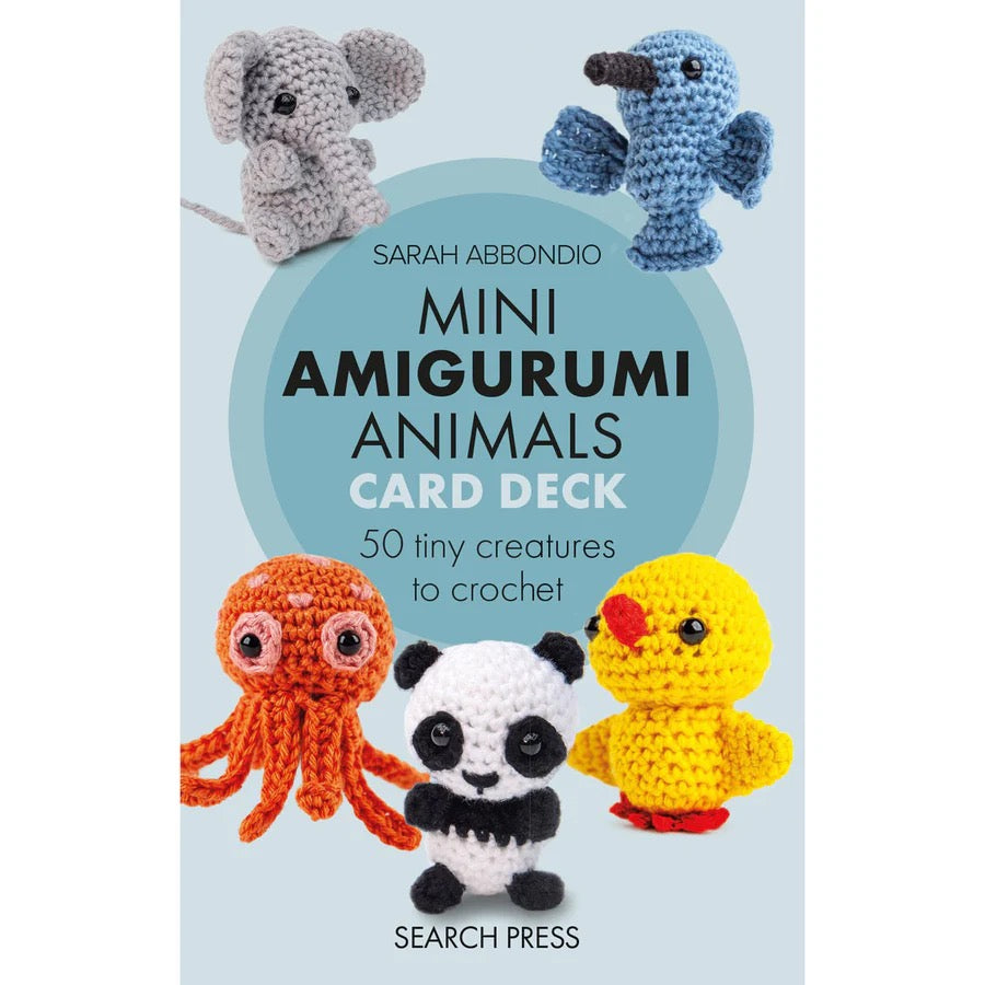 Mini Amigurumi Animals Card Deck By Sarah Abbondio