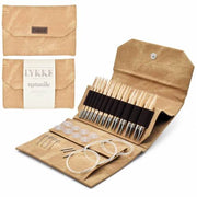 Lykke Naturale Interchangeable Birchwood Knitting Needle Set - 5 inch Needles