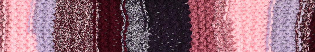 Six Self-Striping Jumbo Scarf Yarn by KFI Collection