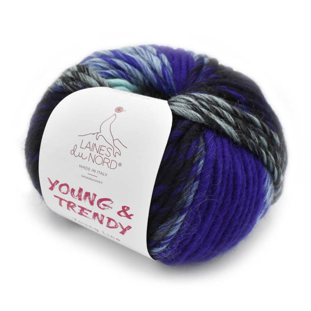 Young and Trendy 100% Wool Yarn by Laines du Nord