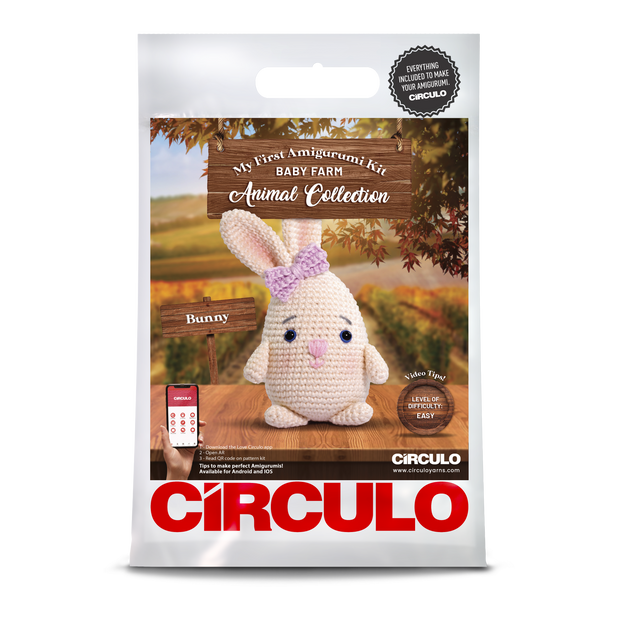 My First Amigurumi Kit Farm - Bunny by Circulo