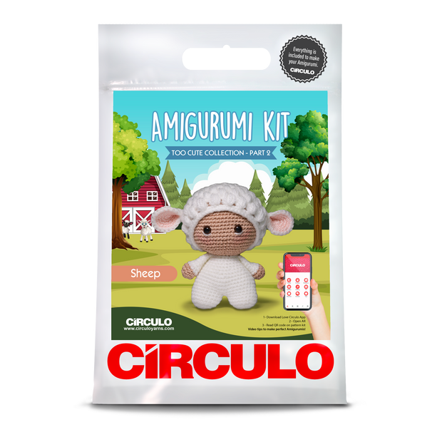 Amigurumi Kit Too Cute Collection 2 - Sheep by Circulo