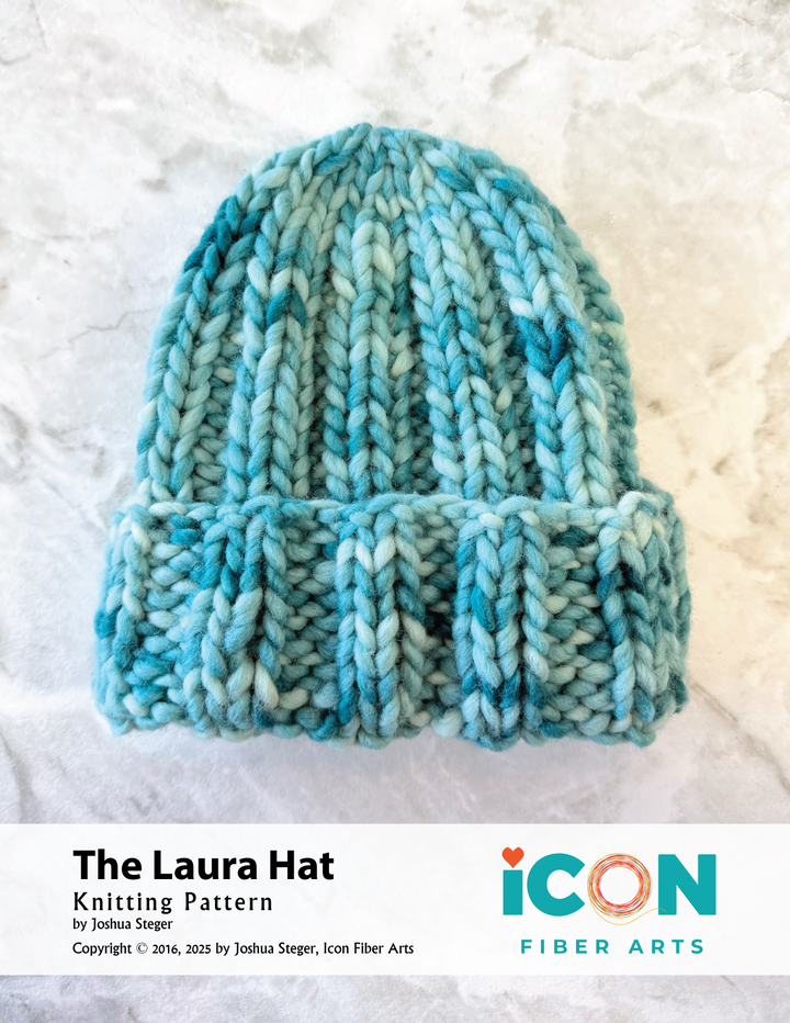 Laura Hat Knitting Pattern by Josh Steger - Digital Download