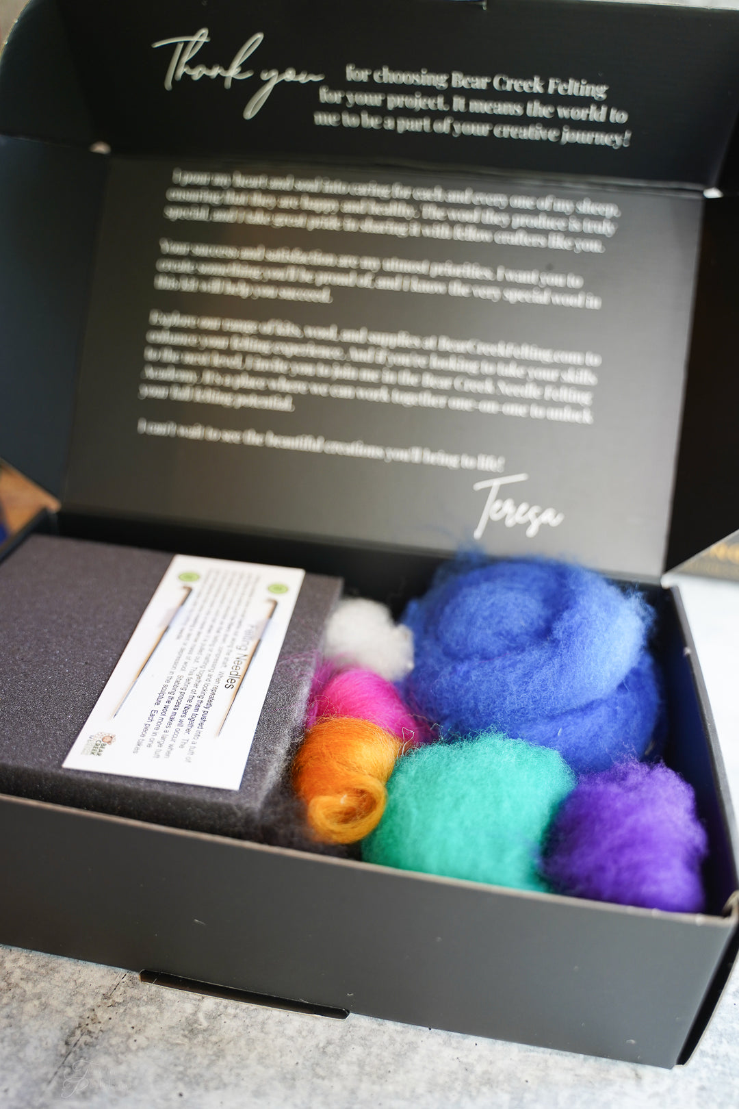 Bear Creek Felting - Felting Kits - Laurel Burch Cat