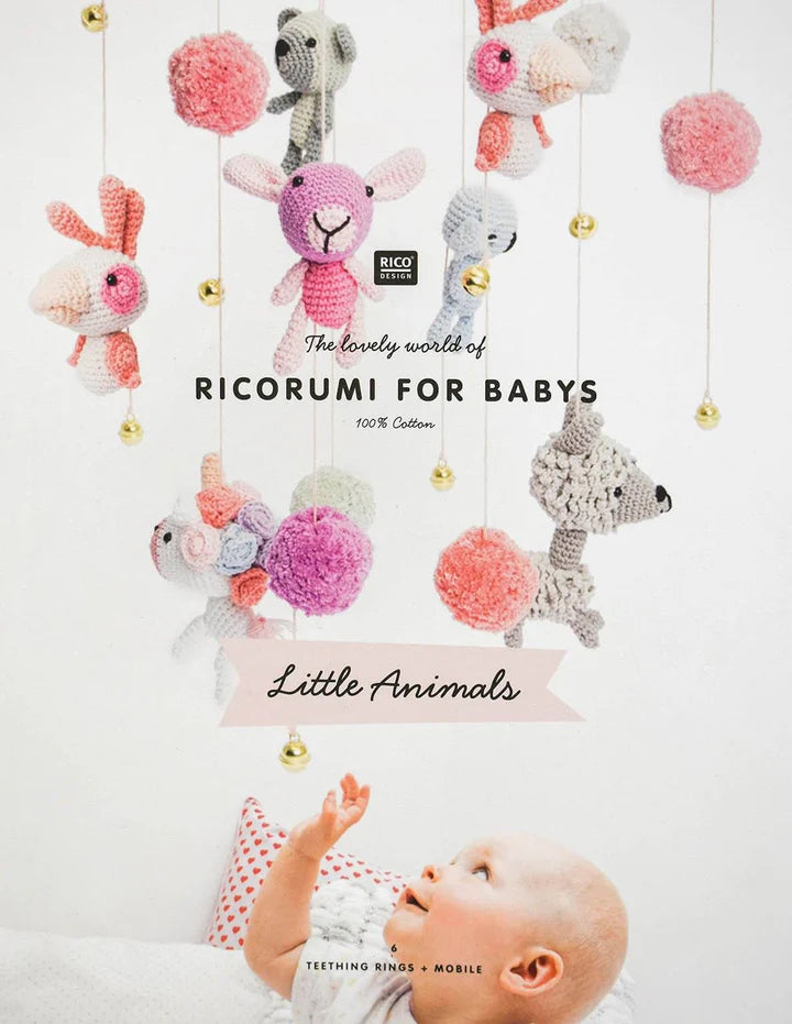 Ricorumi for Babies: Little Animals Crochet Pattern Book by Rico Design