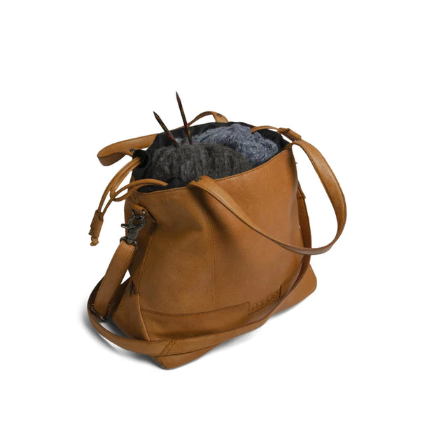 Lofoten Leather Project bag from Muud