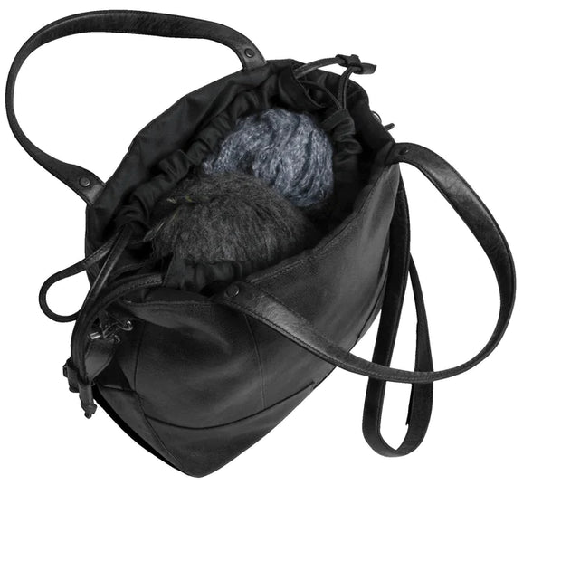 Lofoten Leather Project bag from Muud