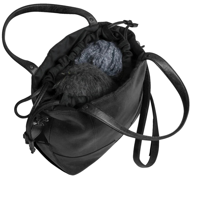 Lofoten Leather Project bag from Muud