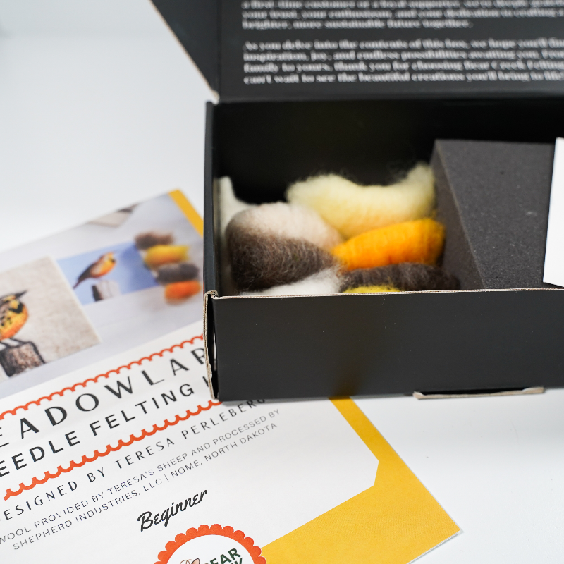 Bear Creek Felting - Felting Kits - Meadowlark