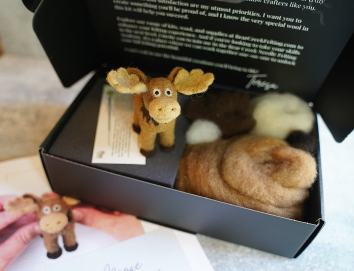 Bear Creek Felting - Felting Kits - Moose