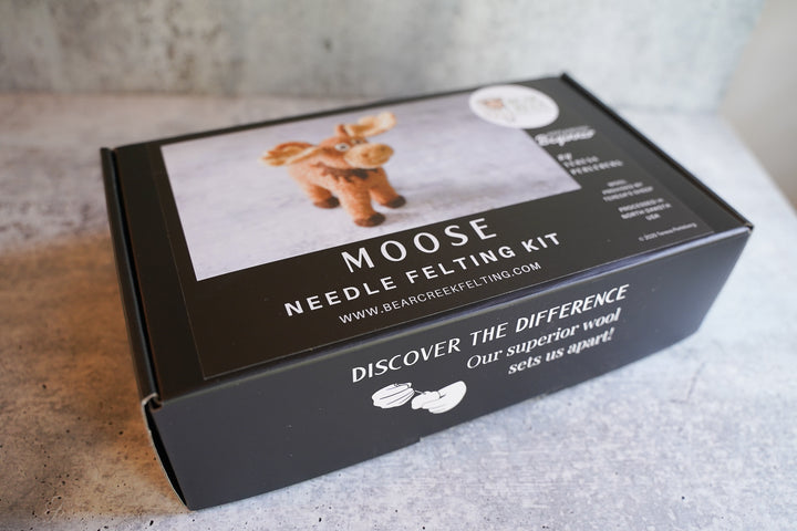 Bear Creek Felting - Felting Kits - Moose