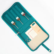 teal punch needle kit regular points full open kit Oxford company