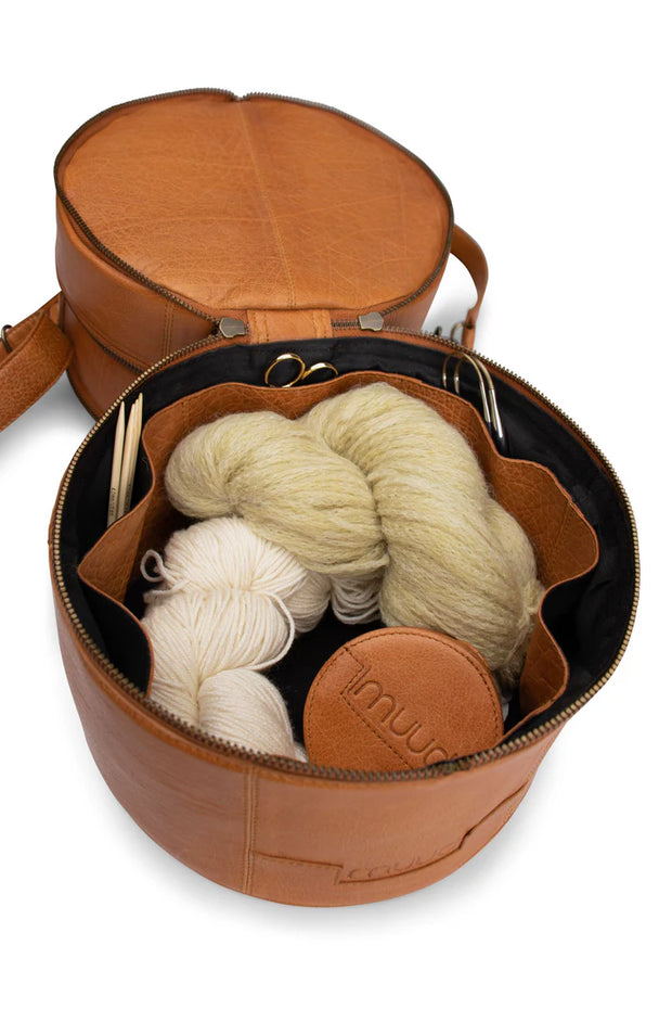 Bturn Leather Project Bag from Muud
