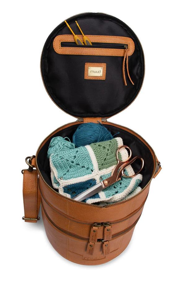 Bturn Leather Project Bag from Muud