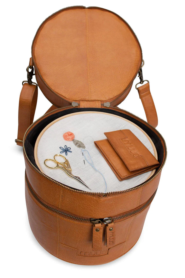 Bturn Leather Project Bag from Muud
