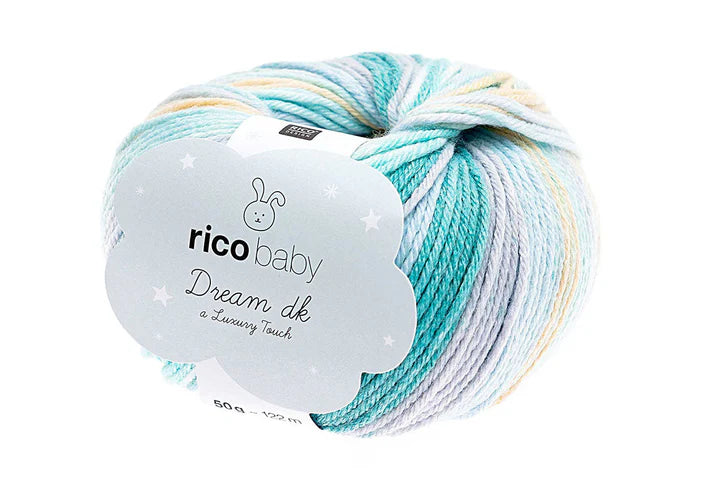 Baby Dream Multi Lux. Touch DK Yarn from Rico Designs