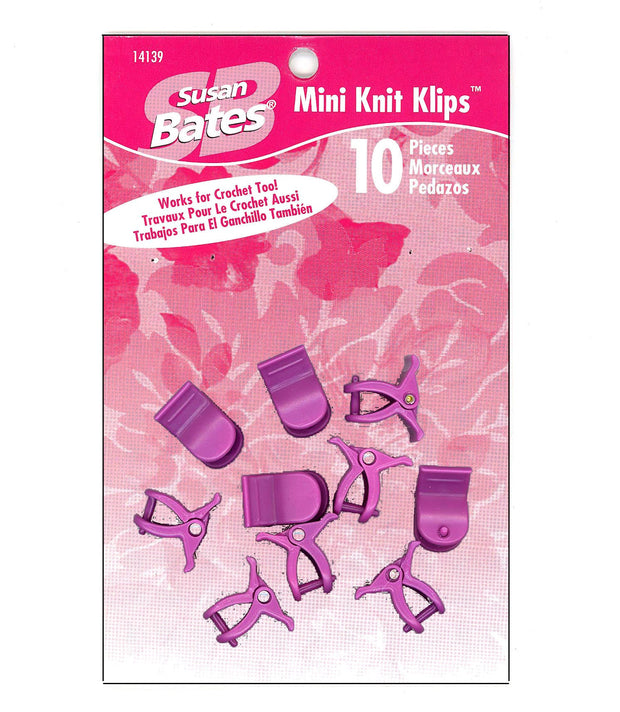 Susan Bates Mini Knit Klips 10/pk