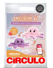 Amigurumi Kit Octopus Collection -  Pink and Purple by Circulo