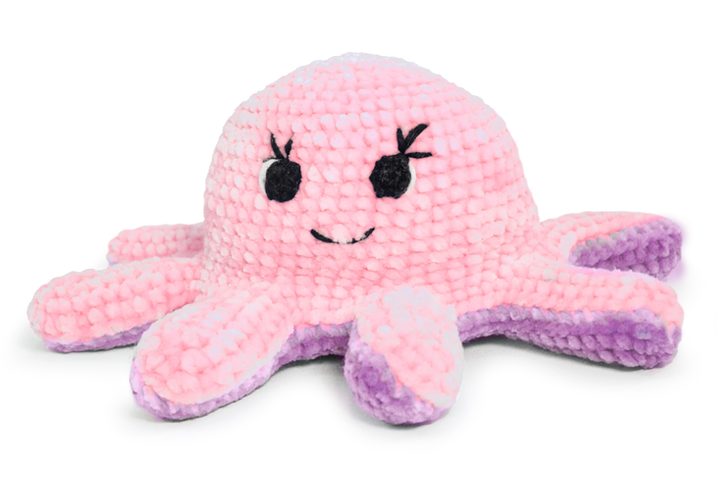 Amigurumi Kit Octopus Collection -  Pink and Purple by Circulo