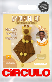 Amigurumi Kit Lovey Blanket Collection by Jonah Hand - Giraffe by Circulo