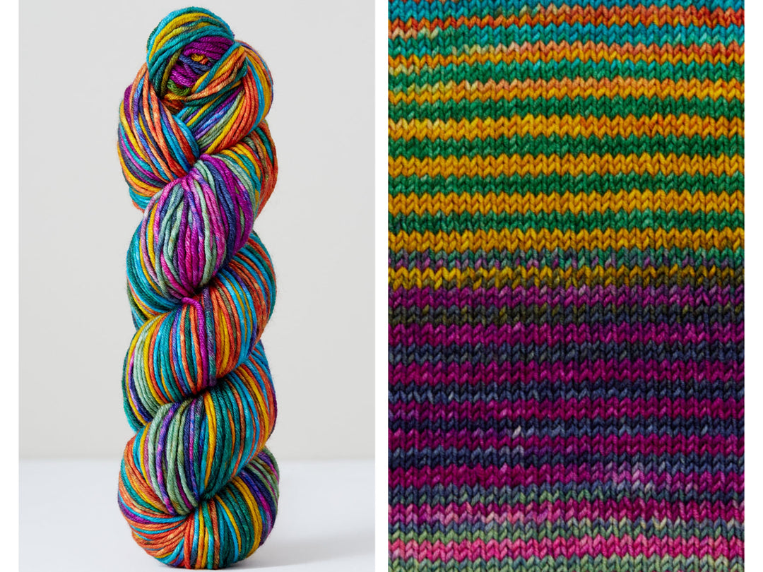 Uneek Worsted Self-Striping Superwash Merino Yarn
