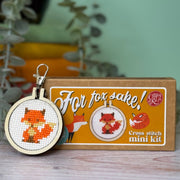 'For Fox Sake!' Mini Matchbox Cross Stitch Kit