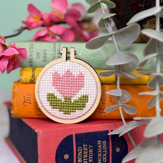 'You're Blooming Lovely!' Mini Matchbox Cross Stitch Ki