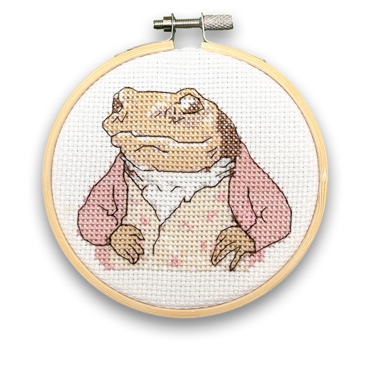 Beatrix Potter - Jeremy Fisher Mini Cross Stitch Kit
