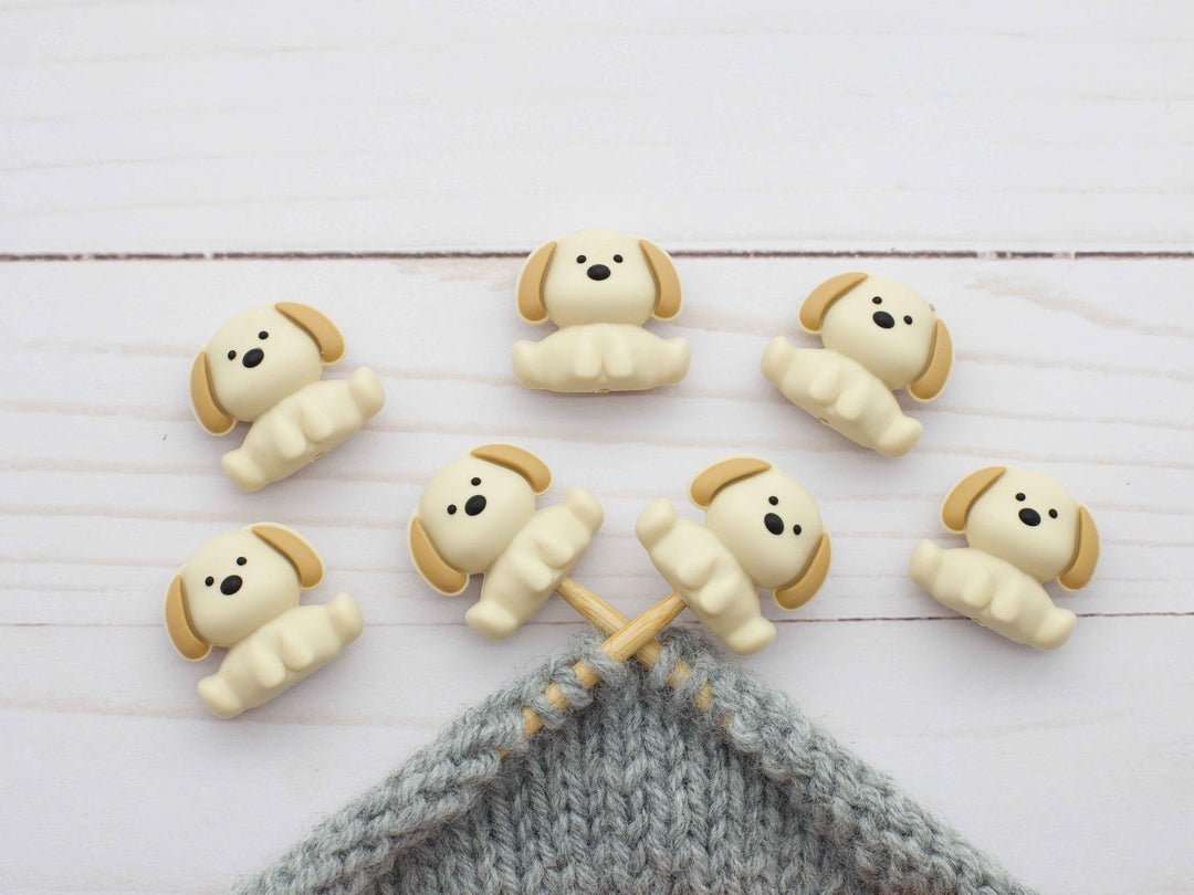 Little Doggy | Stitch Stoppers Knitting Notions