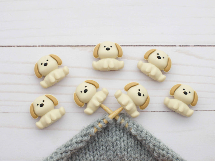 Little Doggy | Stitch Stoppers Knitting Notions