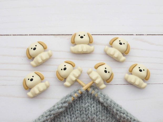 Little Doggy | Stitch Stoppers Knitting Notions