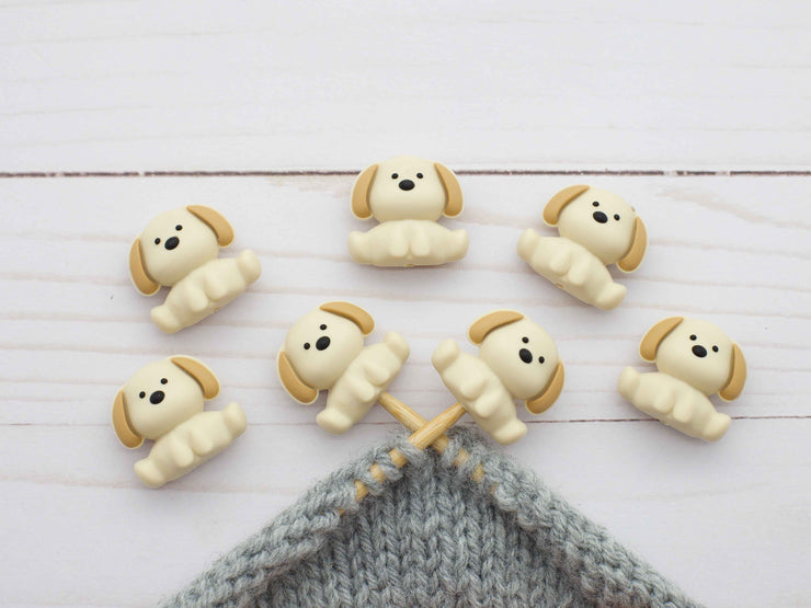 Little Doggy | Stitch Stoppers Knitting Notions