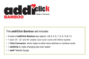 addiClick Set Bamboo