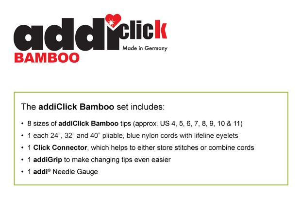 addiClick Set Bamboo
