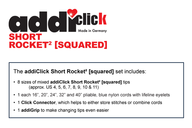 addiClick Set Short Rocket 2 [Squared]