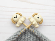 Little Doggy | Stitch Stoppers Knitting Notions