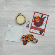 Mulled Wine Mini Matchbox Christmas Cross Stitch Kit